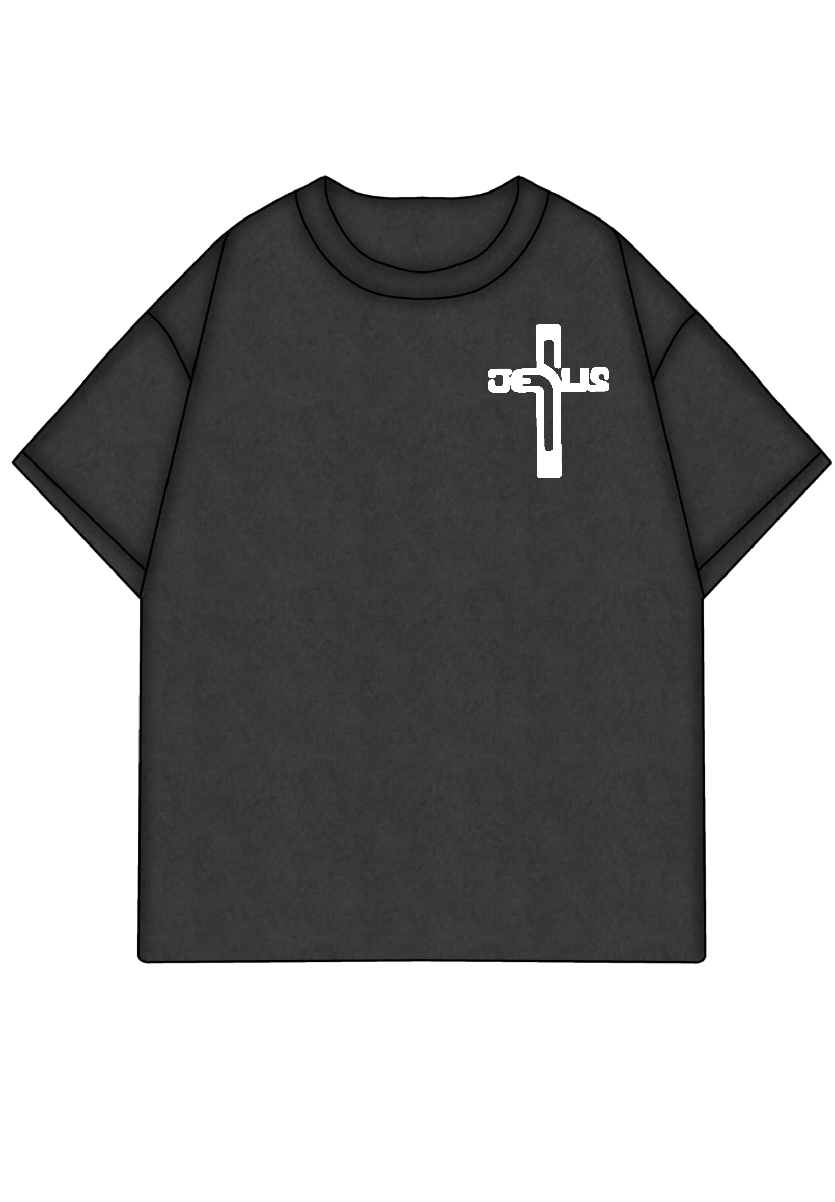 Short sleeve Jesus shirt (note me your versus)